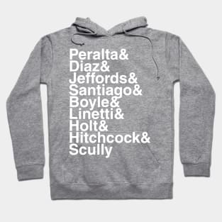 Brooklyn Nine-Nine Helvetica List Hoodie